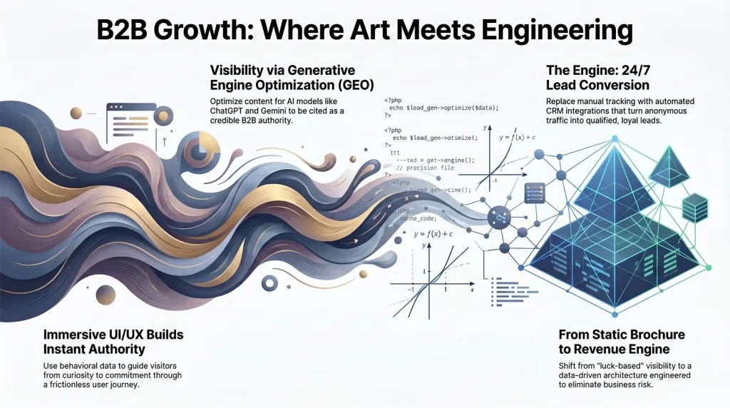Why Beautiful B2B Websites Fail to Generate Revenue (And How to Fix It)