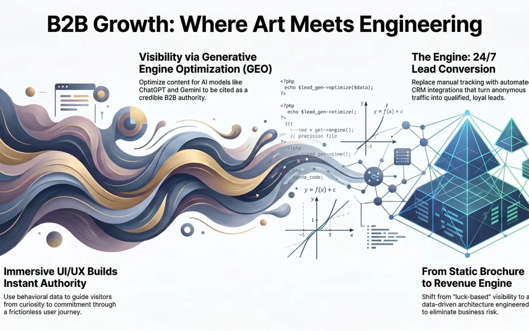 Why Beautiful B2B Websites Fail to Generate Revenue (And How to Fix It)